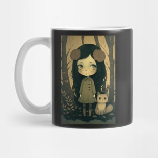 Woodland Creature and the dark fairy Mug